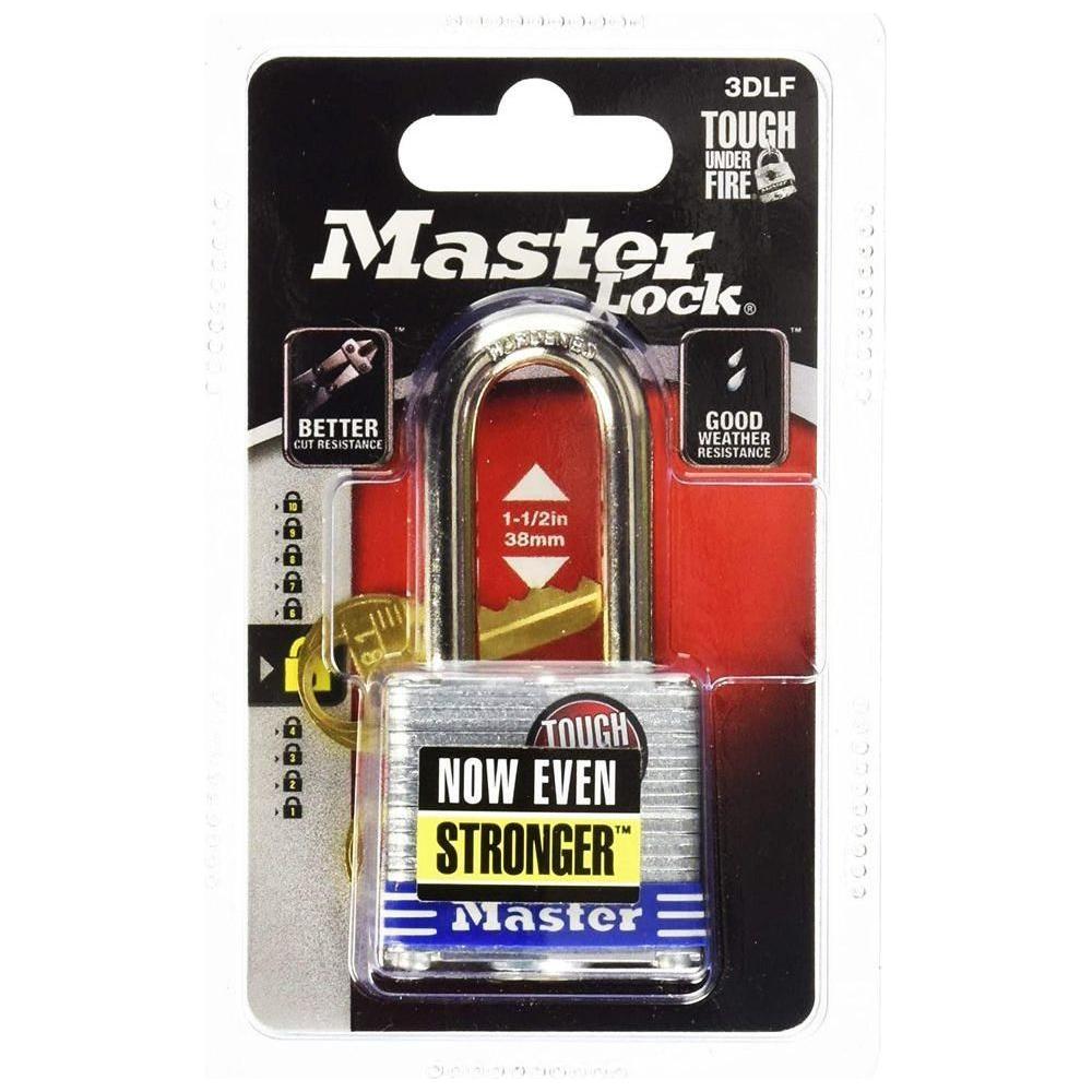 MasterLock Laminated Steel Padlock Long Shackle | Masterlock by KHM Megatools Corp. MasterLock Laminated Steel Padlock Long Shackle | Masterlock by KHM Megatools Corp.